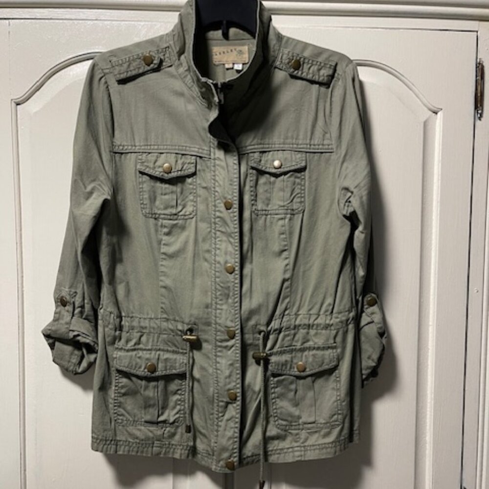 Ashley Utility Jacket Size L  Army Green